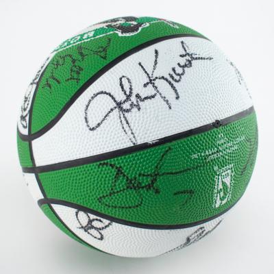 Lot #1066 Boston Celtics Signed Basketball - Image 7