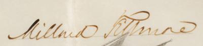 Lot #34 Millard Fillmore Document Signed as President - Image 2