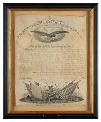 Lot #19 Andrew Jackson Document Signed as President - Image 2