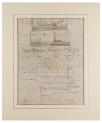 Lot #158 Andrew Jackson Document Signed as President - Image 2