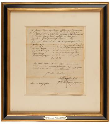 Lot #494 William Williams and Jonathan Trumbull Autograph Document Signed - Image 2