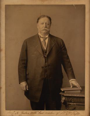 Lot #214 William H. Taft Signed Photograph - Image 1