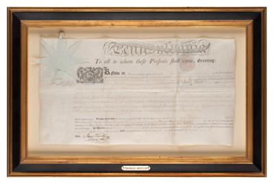 Lot #441 Thomas Mifflin Document Signed - Image 2