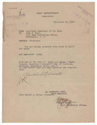 Lot #210 Franklin D. Roosevelt Typed Letter Signed - Image 1