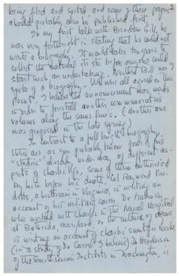 Lot #624 Anne Morrow Lindbergh Autograph Letter Signed - Image 2