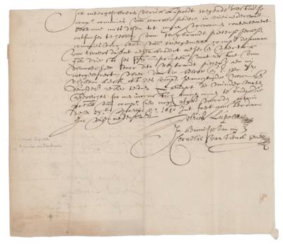 Lot #288 New York: Fort Amsterdam 1640 Document - Image 2