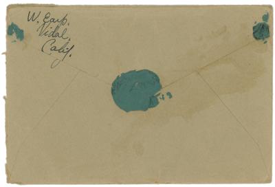 Lot #329 Wyatt Earp-dictated Letter Penned by His Wife, Josie - Image 4