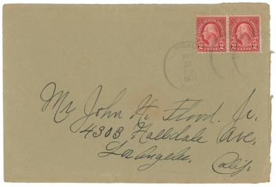 Lot #329 Wyatt Earp-dictated Letter Penned by His Wife, Josie - Image 5