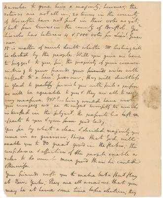 Lot #248 John Hancock Hand-Docketed Letter - Image 3