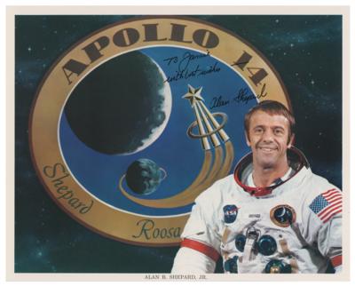 Lot #685 Alan Shepard Signed Photograph - Image 1