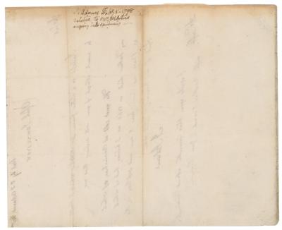 Lot #3 John Adams Autograph Letter Signed as President - Image 2