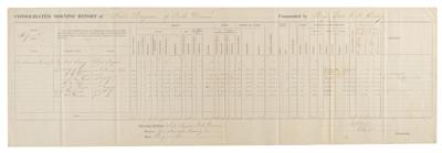 Lot #541 William H. Emory Document Signed - Image 1