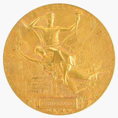 Lot #6005 Paris 1900 Exposition Universelle Set of (5) Medals - Image 4