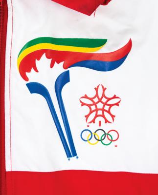 Lot #6129 Calgary 1988 Winter Olympics Torch and Relay Uniform - Image 9