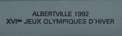 Lot #6139 Albertville 1992 Winter Olympics Lalique Paperweight - Image 4