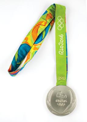 Lot #6174 Rio 2016 Summer Olympics Silver Winner's Medal - Image 3