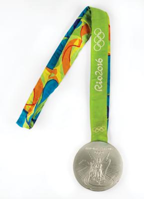 Lot #6174 Rio 2016 Summer Olympics Silver Winner's Medal - Image 4