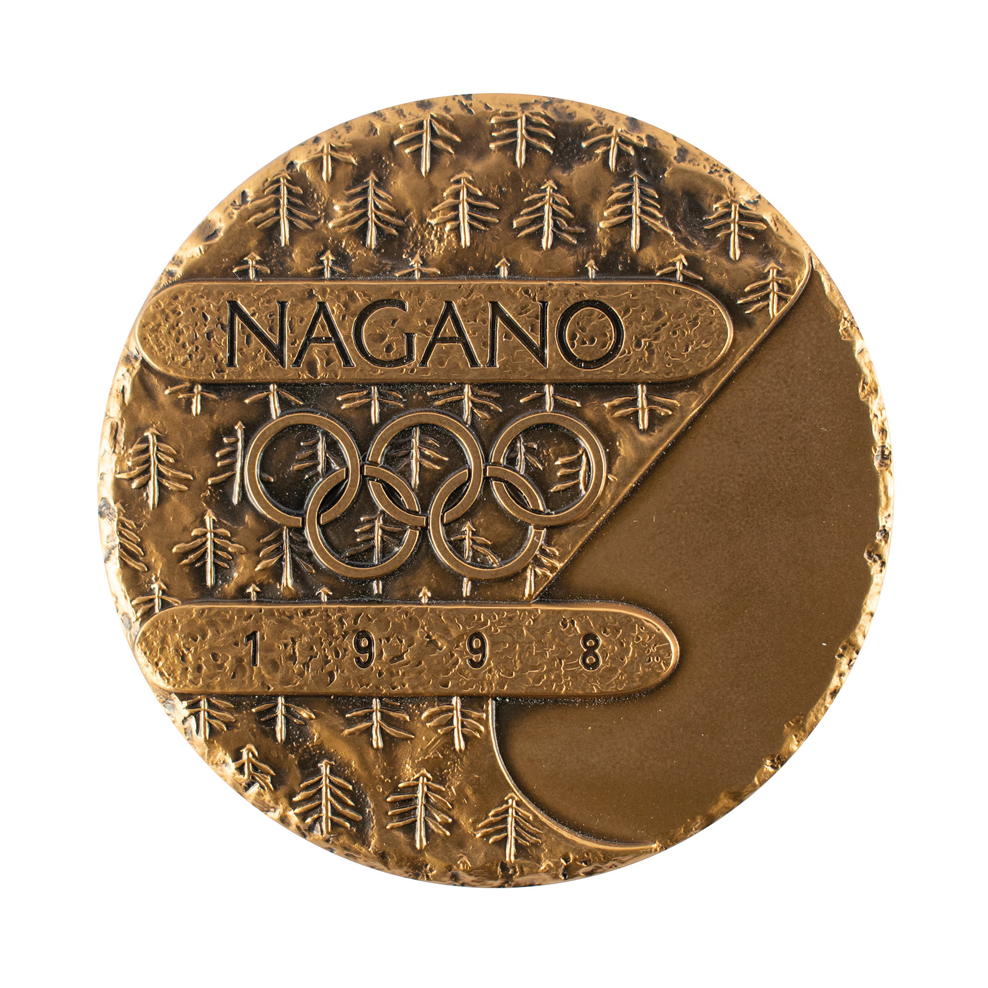 Lot #6155 Nagano 1998 Winter Olympics Participation Medal