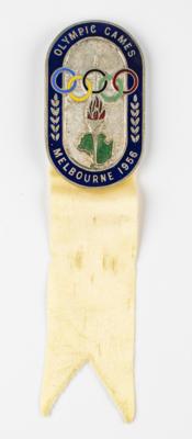 Lot #6057 Melbourne 1956 Summer Olympics Participation Badge