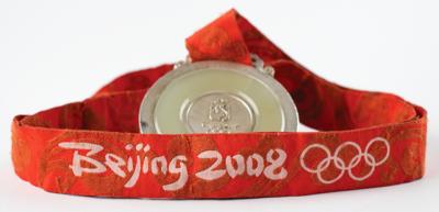 Lot #6166 Beijing 2008 Summer Olympics Silver Winner's Medal - Image 6