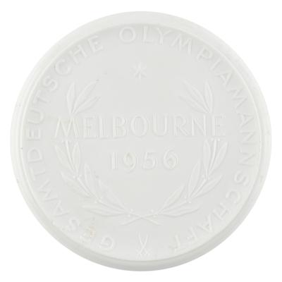 Lot #6058 Melbourne 1956 Summer Olympics Souvenir Ceramic Plaque