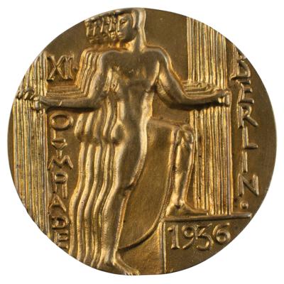Lot #6041 Berlin 1936 Summer Olympics Participation Medal