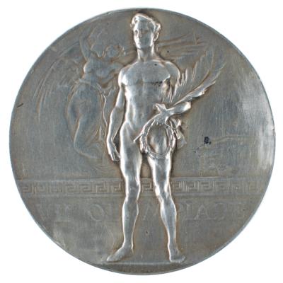 Lot #6020 Antwerp 1920 Olympics Gold Winner's Medal
