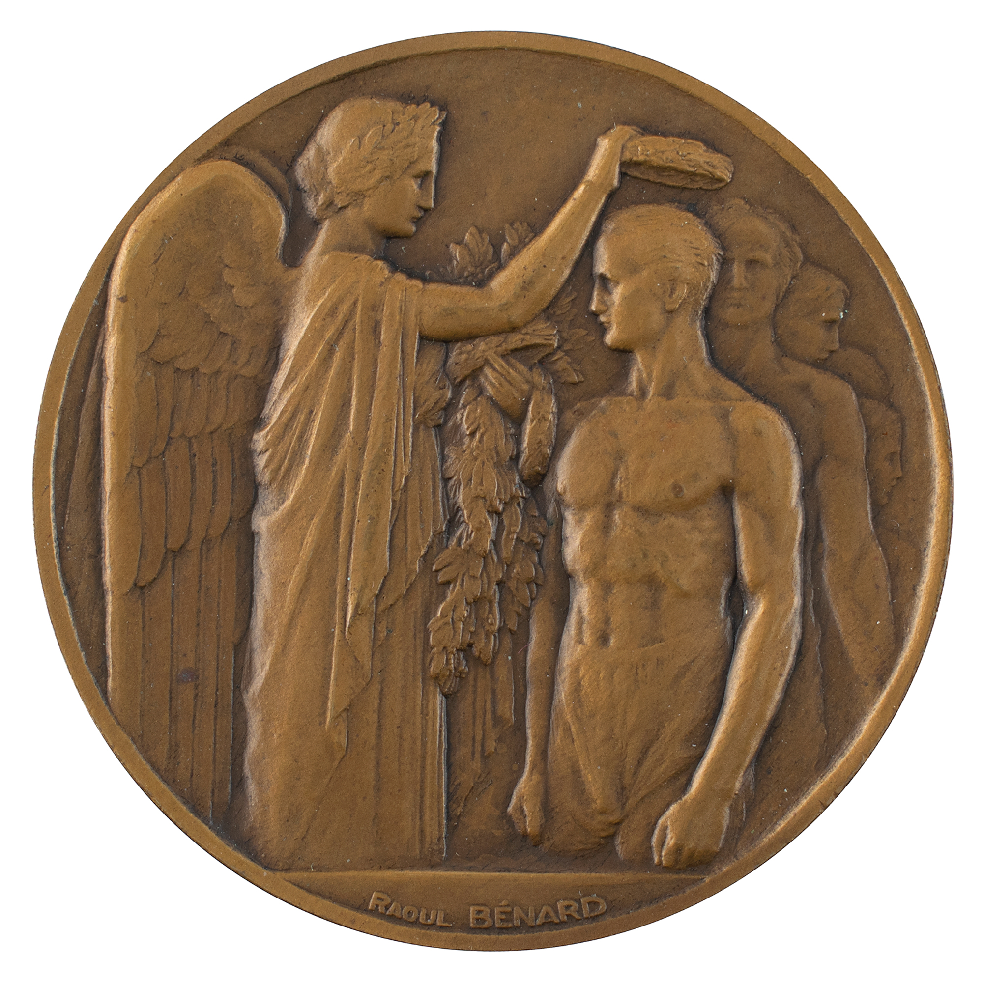 Lot #6021 Paris 1924 Summer Olympics Participation Medal
