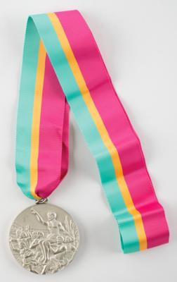 Lot #6124 Los Angeles 1984 Summer Olympics Silver Winner's Medal - Image 2