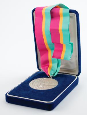 Lot #6124 Los Angeles 1984 Summer Olympics Silver Winner's Medal - Image 5