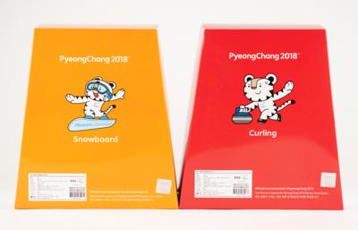 Lot #6176 PyeongChang 2018 Winter Olympics (2) Plush Mascots - Image 2