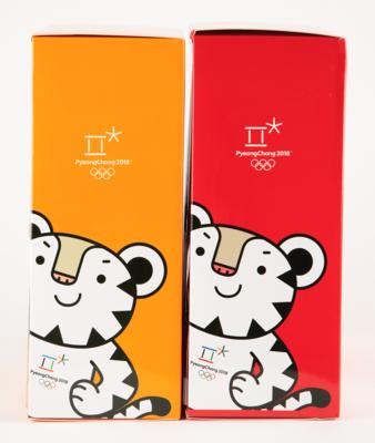 Lot #6176 PyeongChang 2018 Winter Olympics (2) Plush Mascots - Image 3