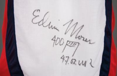 Lot #6098 Edwin Moses Signed Team USA Singlet - Image 2