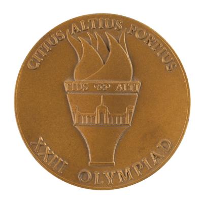 Lot #6126 Los Angeles 1984 Summer Olympics Participation Medal