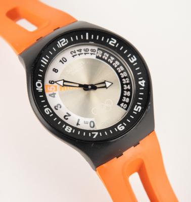 Lot #6192 Olympic 200m Dive Watch by Swatch - Image 1