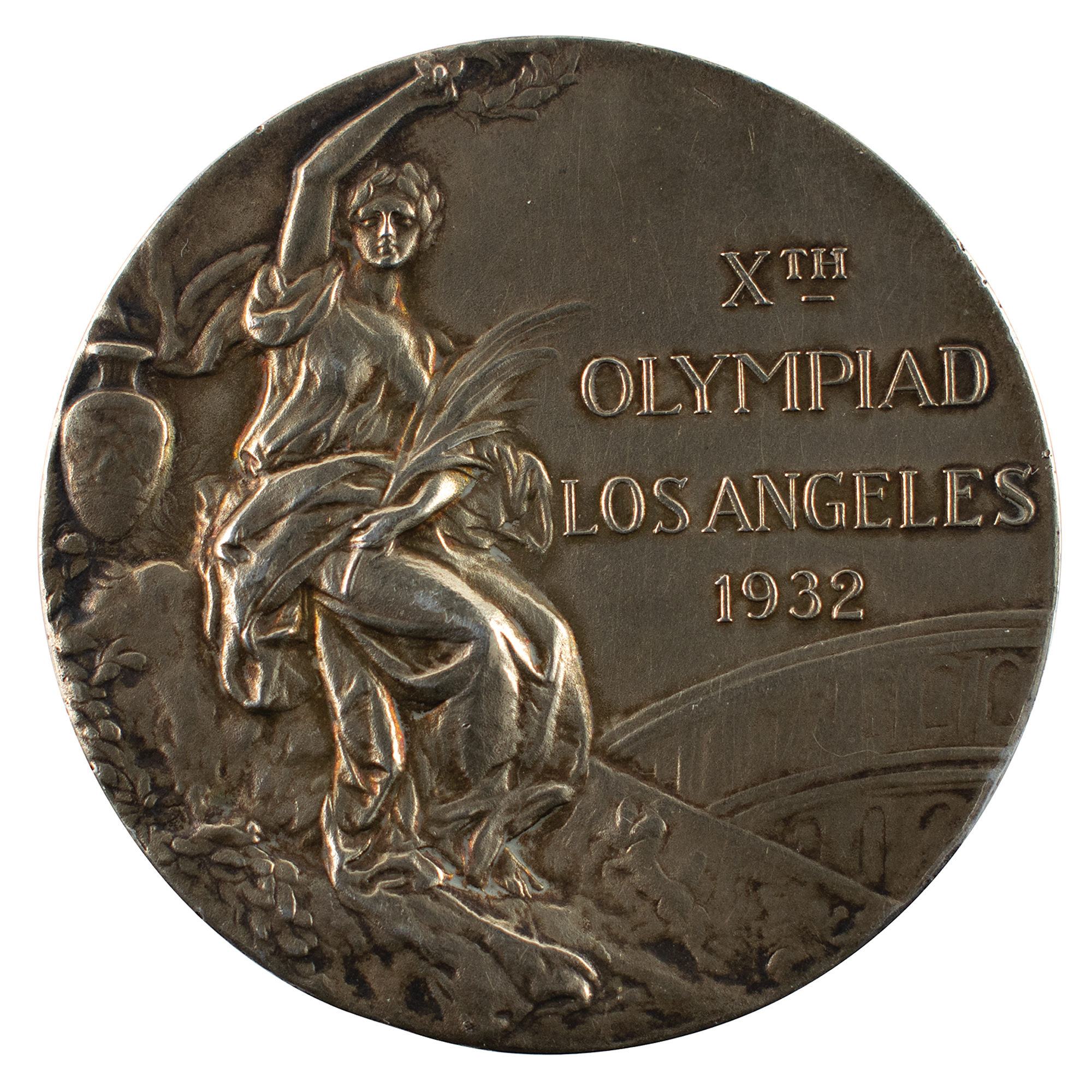 Lot #6031 Los Angeles 1932 Summer Olympics Gold Winner's Medal