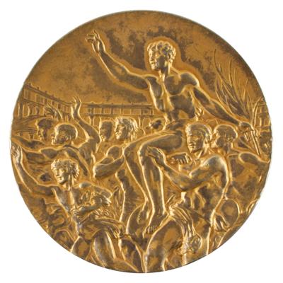 Lot #6049 London 1948 Summer Olympics Gold Winner's Medal - Image 2