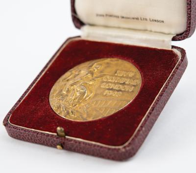 Lot #6049 London 1948 Summer Olympics Gold Winner's Medal - Image 5