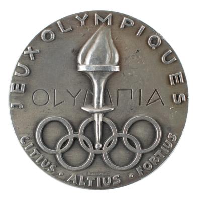Lot #6055 Stockholm 1956 Summer Olympics Silver Winner's Medal - Image 2