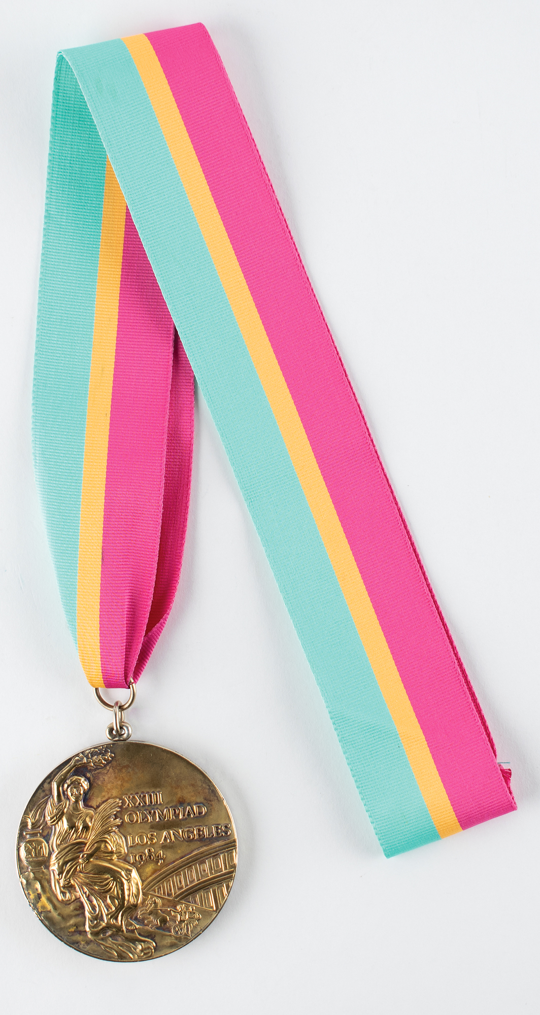 Lot #6125 Los Angeles 1984 Summer Olympics Gold Winner's Medal