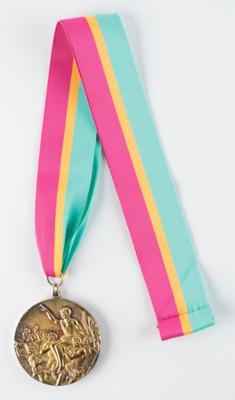 Lot #6125 Los Angeles 1984 Summer Olympics Gold Winner's Medal - Image 2