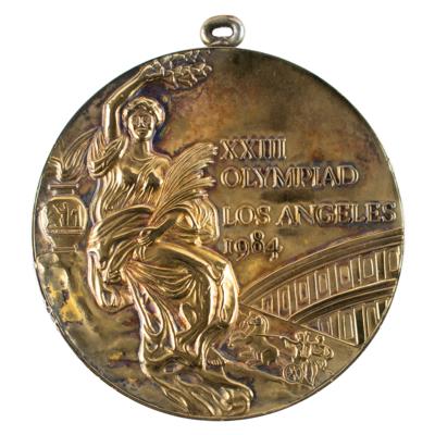 Lot #6125 Los Angeles 1984 Summer Olympics Gold Winner's Medal - Image 3