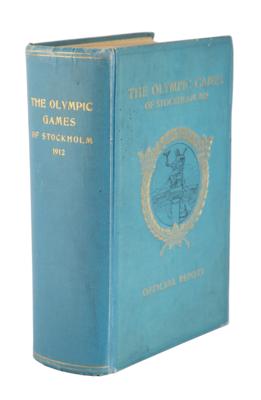 Lot #6014 Stockholm 1912 Olympics Official Report