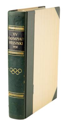 Lot #6050 Helsinki 1952 Summer Olympics Official Report