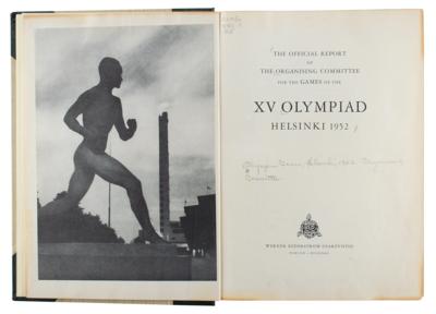 Lot #6050 Helsinki 1952 Summer Olympics Official Report - Image 2