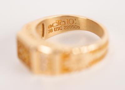 Lot #6161 Salt Lake City 2002 Winter Olympics 10K Gold Ring - Image 8