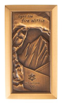 Lot #6160 Salt Lake City 2002 Winter Olympics Participation Medal - Image 2