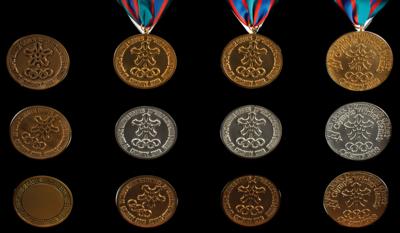 Lot #6130 Calgary 1988 Winter Olympics Winner's and Participation Medal Collection - Image 2