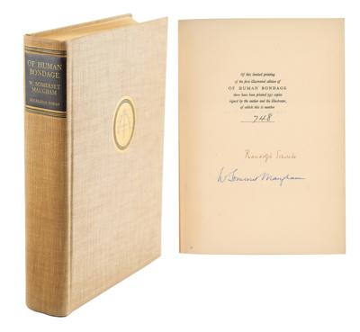Lot #571 W. Somerset Maugham Signed Book - Image 1