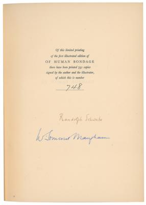 Lot #571 W. Somerset Maugham Signed Book - Image 2